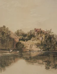 Le bord de la rivière